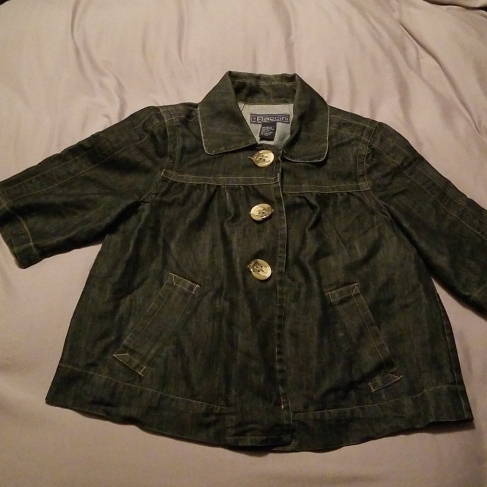 Women's Baccini short sleeve jacket